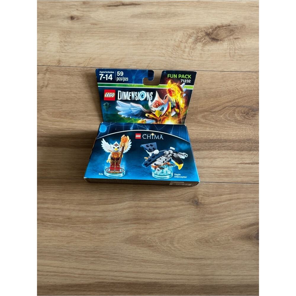 LEGO Dimensions Eris Fun Pack 71232 – LEGO Chima Eagle Interceptor – New in Box
